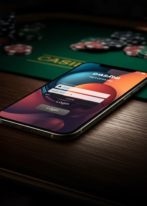Sicheres Anmeldeportal von Sugar Casino mit Anmeldefeldern und Logo für den schnellen Zugang zu Spielen.